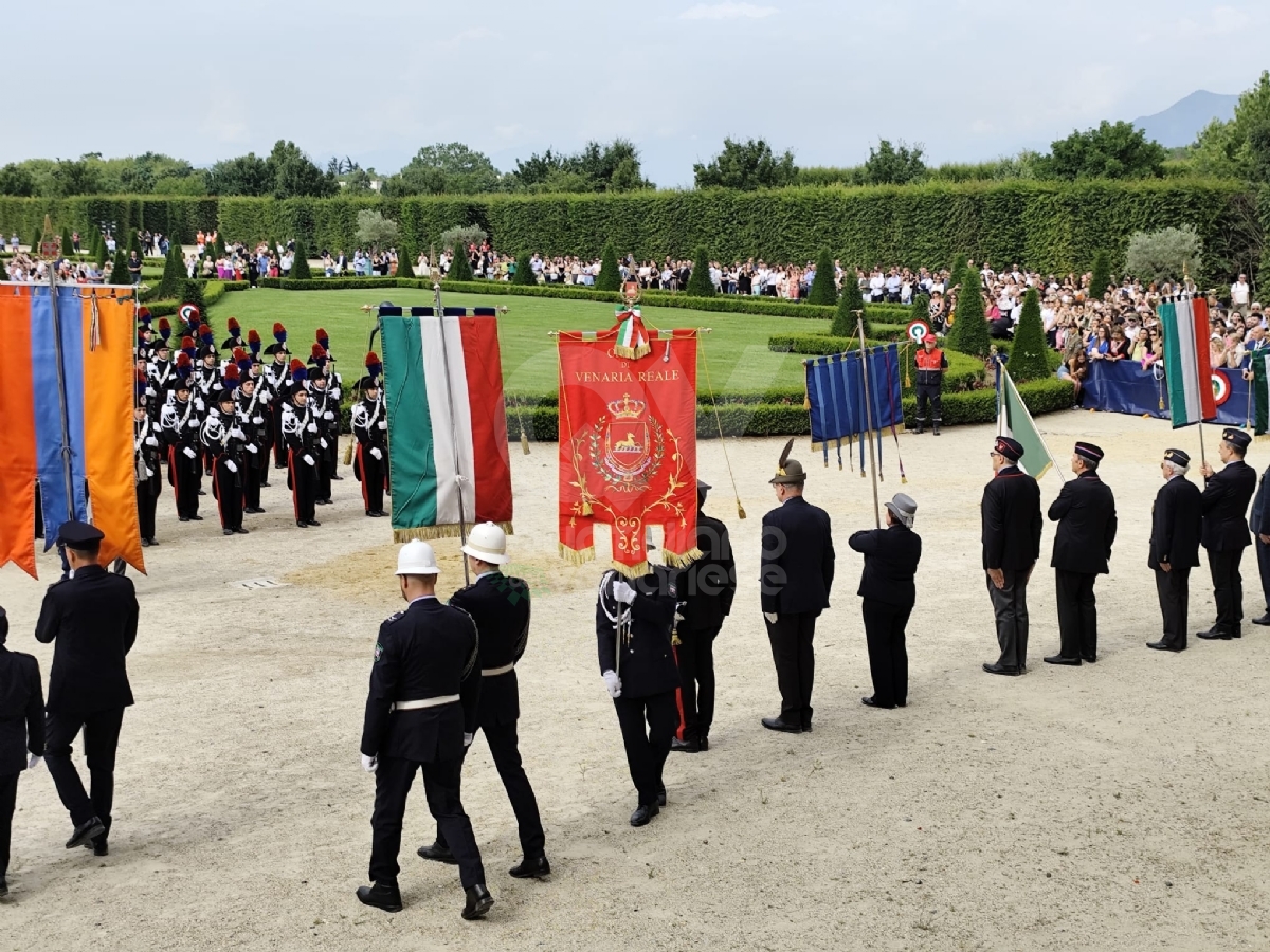 VENARIA - Emozione per il Giuramento degli Allievi Carabinieri in Reggia - FOTO E VIDEO