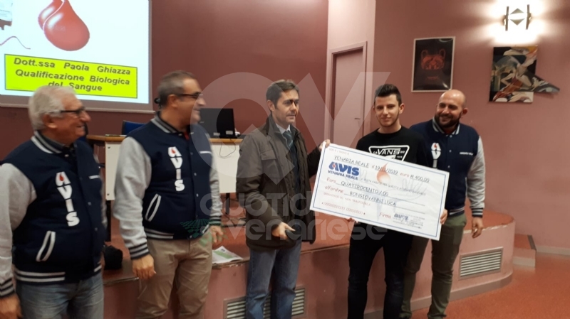 VENARIA - L'Avis premia gli studenti donatori di sangue del liceo Juvarra