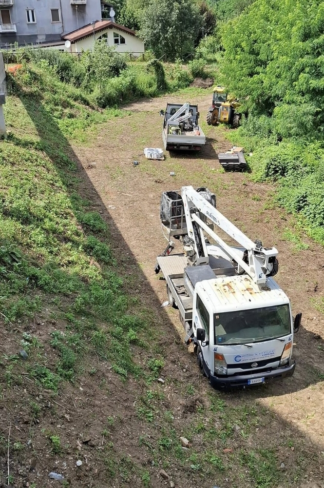 VENARIA - Entra nel vivo la riqualificazione della «Passerella Mazzini» - FOTO