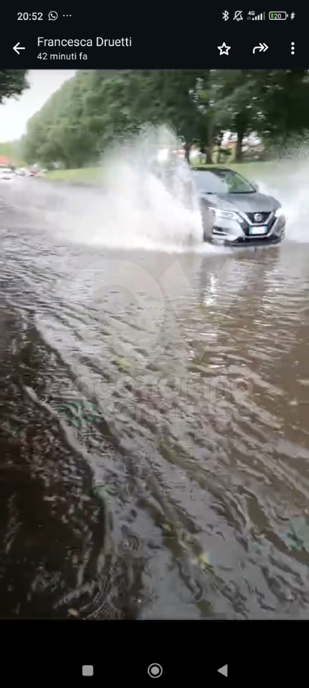 MALTEMPO IN ZONA OVEST - Violento temporale con grandine: strade allagate e alberi caduti - FOTO E VIDEO