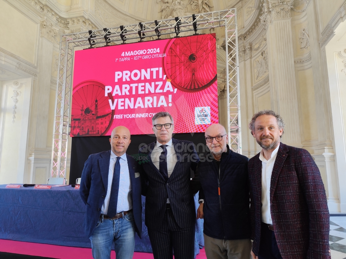 «Pronti, partenza, Venaria!»: conto alla rovescia verso la partenza del Giro d’Italia - FOTO