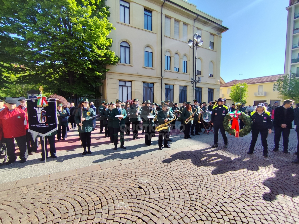 VENARIA - La Città ha celebrato il 25 Aprile, Festa di Liberazione - FOTO E VIDEO