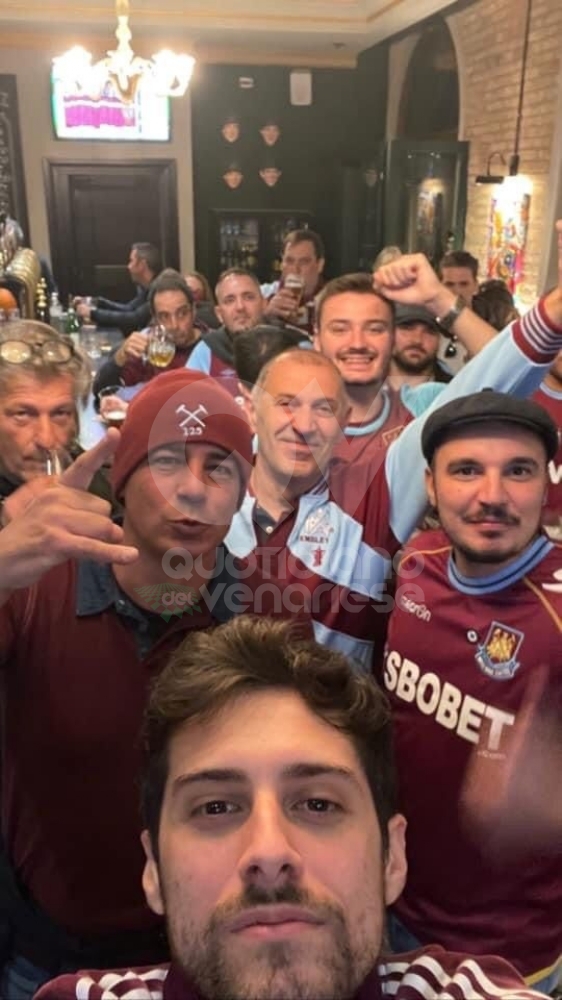 VENARIA - A novembre alla «Vecchia Camelot» il raduno dei tifosi italiani del West Ham