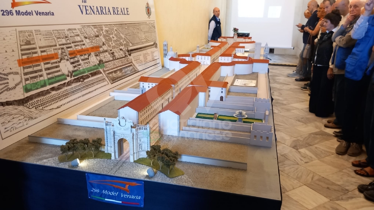 VENARIA - I «296 Model» e «Il Sogno di Castellamonte», il plastico della «Via Maestra» - FOTO