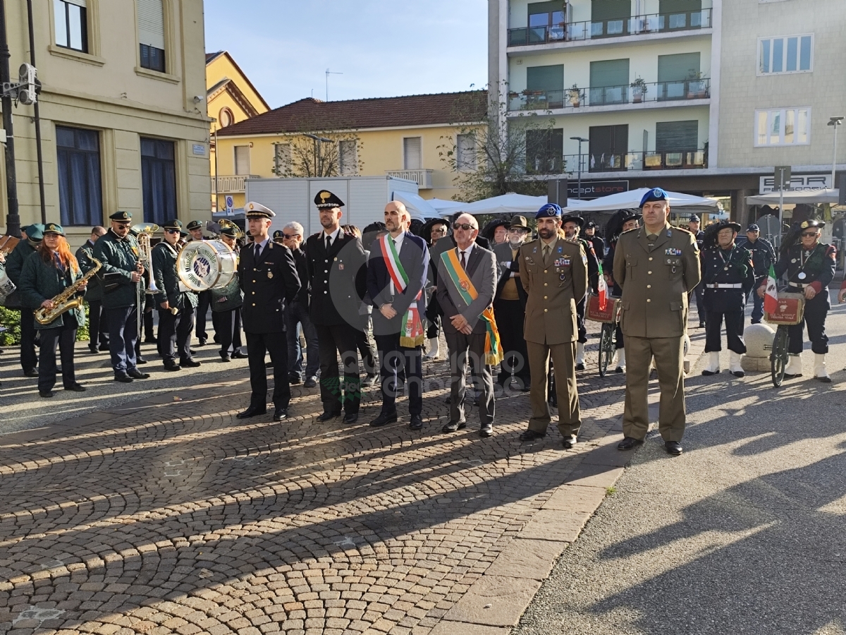 VENARIA - Celebrato il 4 Novembre, «Giornata dell'Unità Nazionale e delle Forze Armate» - FOTO