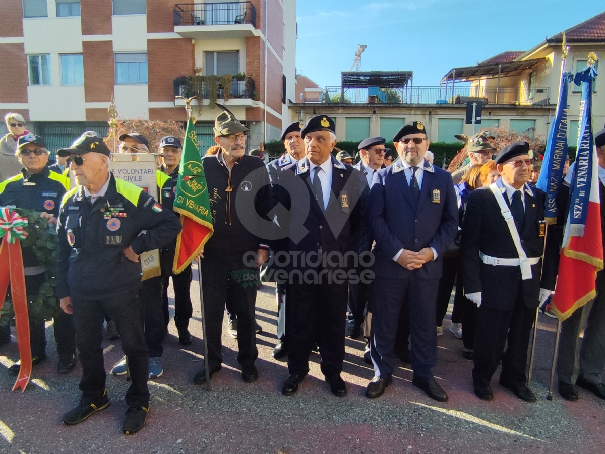 VENARIA - Celebrato il 4 Novembre, «Giornata dell'Unità Nazionale e delle Forze Armate» - FOTO