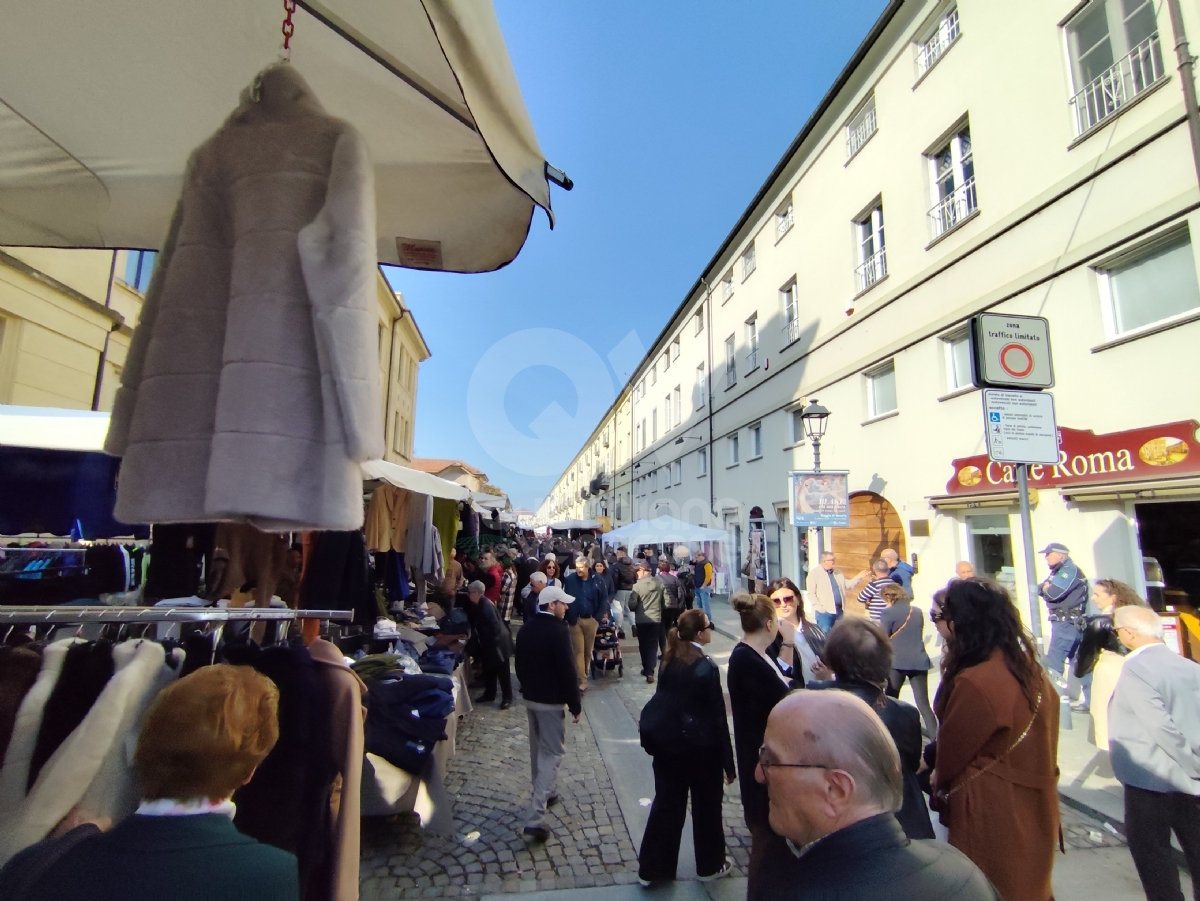 VENARIA - Centro gremito per il mercato del «Crocetta Più in Tour» - FOTO