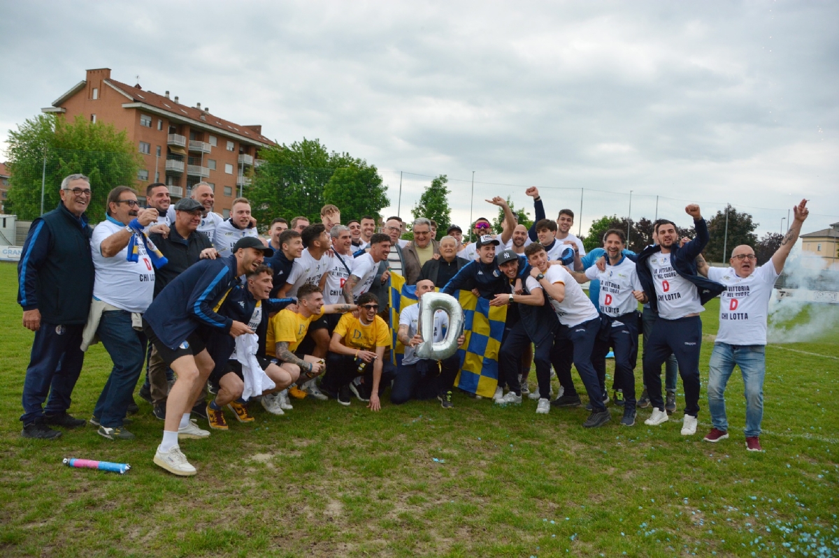 CALCIO - Un punto per la grande festa: IL BORGARO NOBIS E' IN SERIE D - LE FOTO