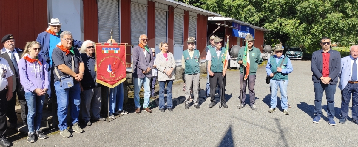 VENARIA - Grande festa in via Picco: celebrata la Marina Militare Italiana - FOTO