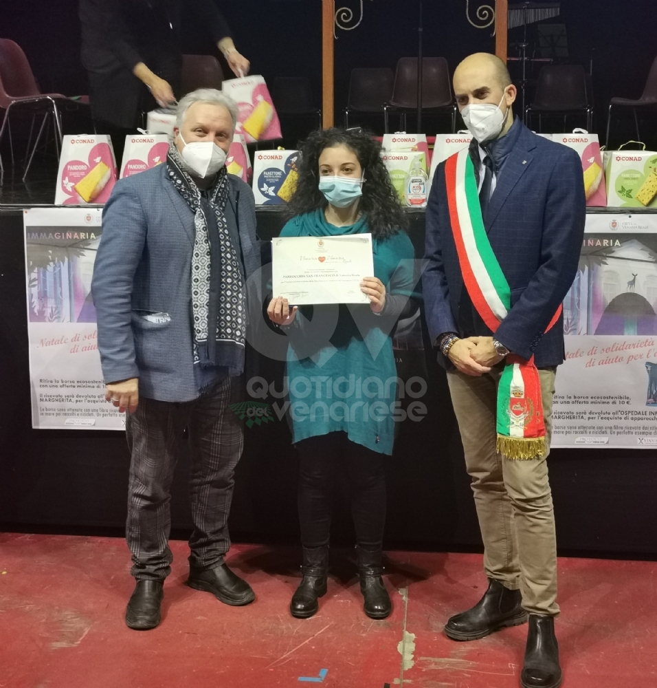 VENARIA - Premiate le associazioni che hanno dato una mano durante l'emergenza Covid - FOTO