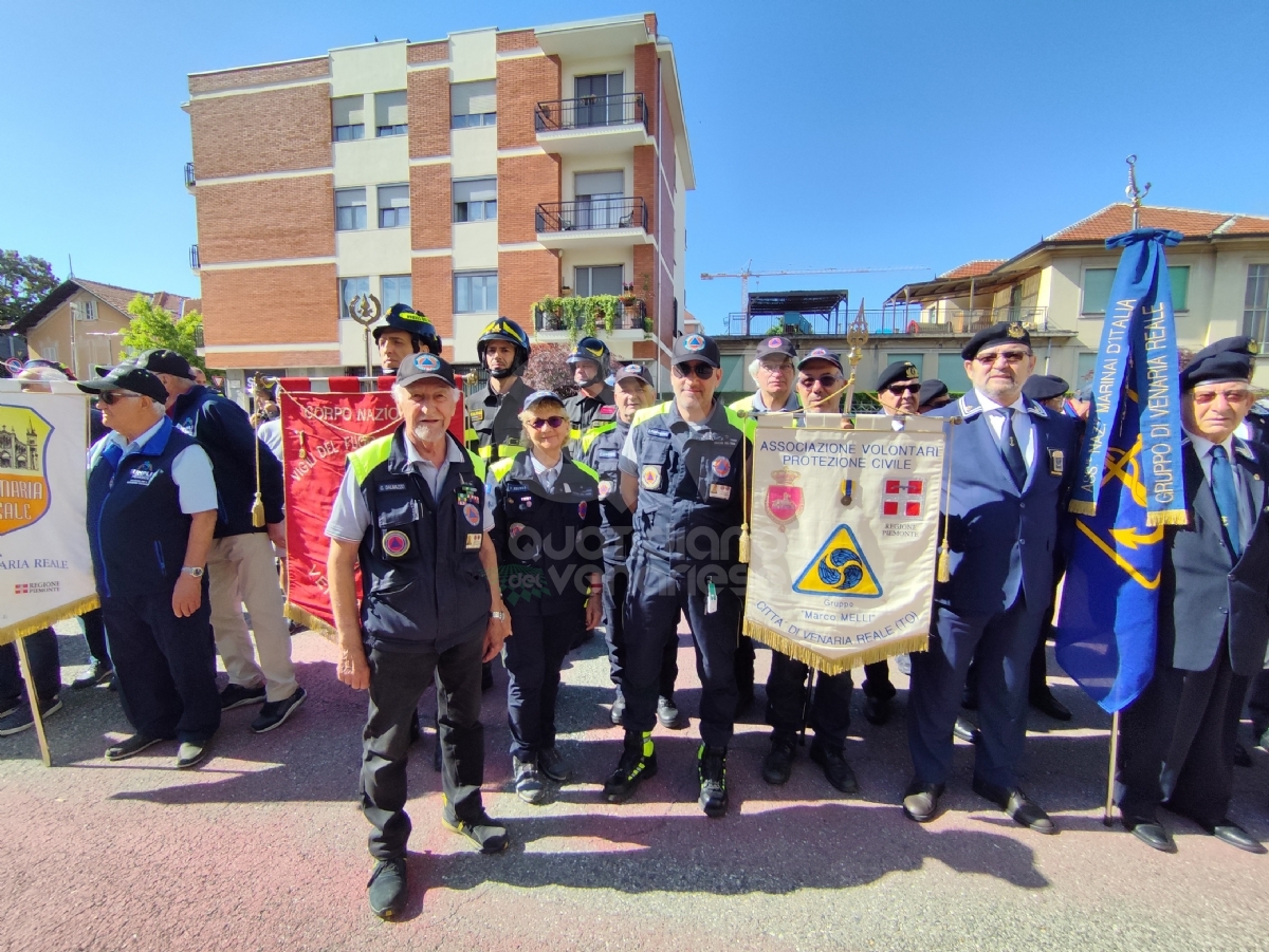 VENARIA - Celebrato il 2 Giugno, Festa della Repubblica: associazioni protagoniste - FOTO