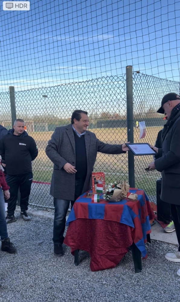 DRUENTO - Premiato Marco Rossi, il ct druentino della Nazionale dell'Ungheria - FOTO