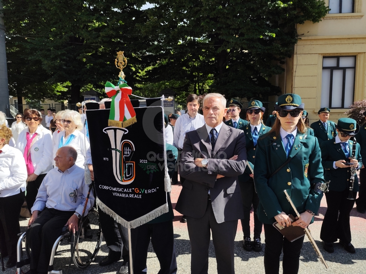 VENARIA - Celebrato il 2 Giugno, Festa della Repubblica: associazioni protagoniste - FOTO