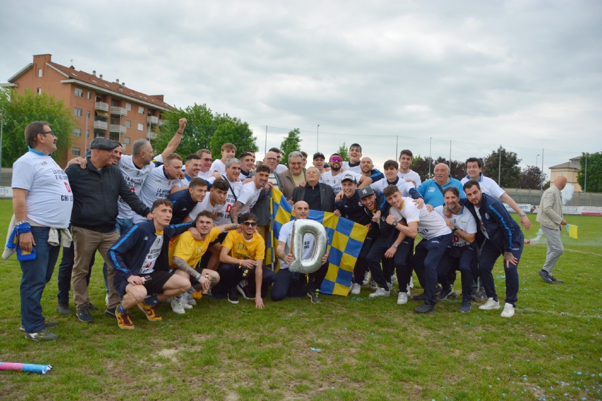 CALCIO - Un punto per la grande festa: IL BORGARO NOBIS E' IN SERIE D - LE FOTO