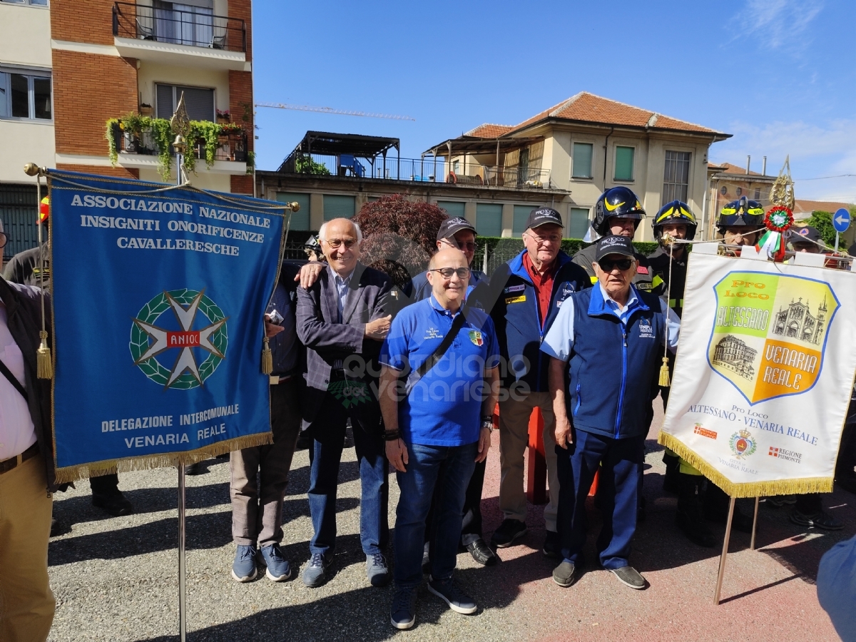 VENARIA - Celebrato il 2 Giugno, Festa della Repubblica: associazioni protagoniste - FOTO