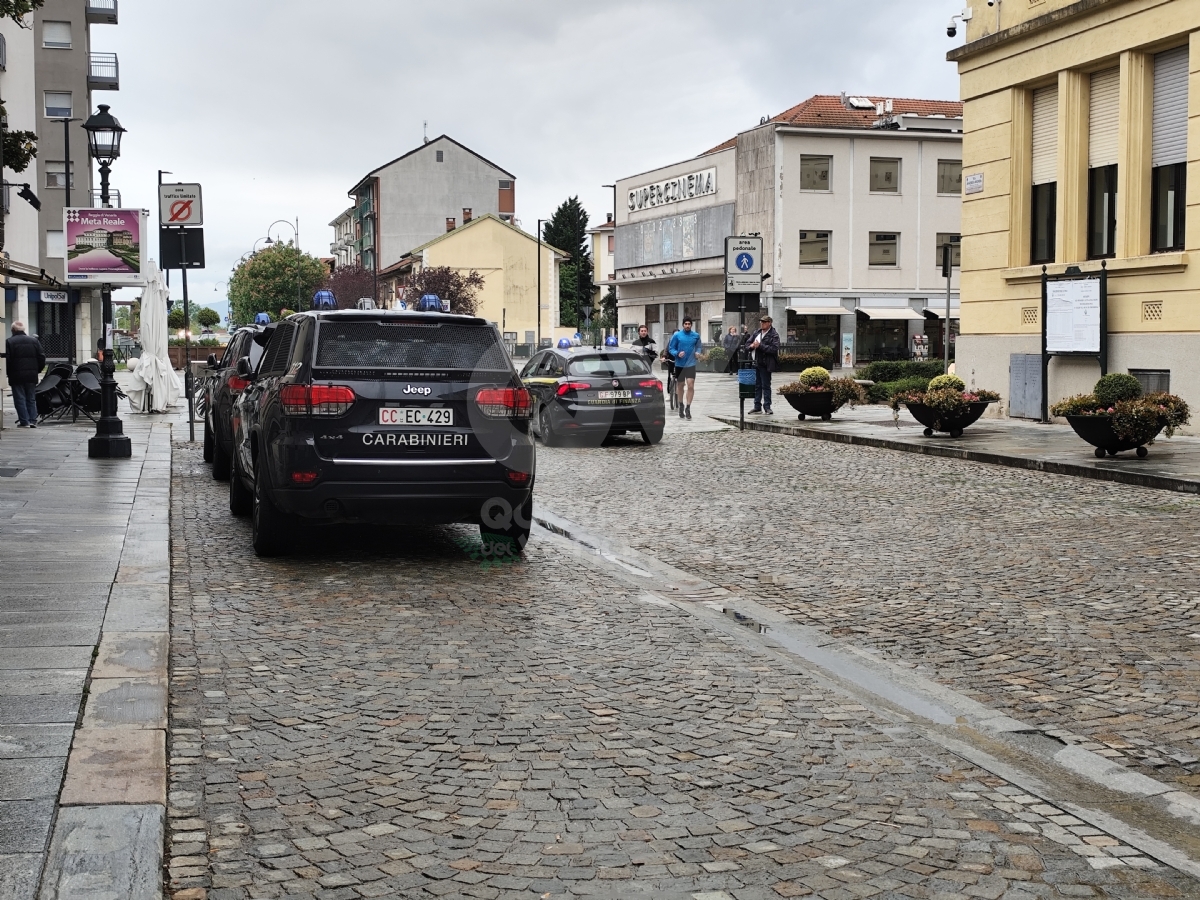 G7 A VENARIA - Centro storico «off limits»: massiccio dispiegamento di forze dell'ordine - FOTO