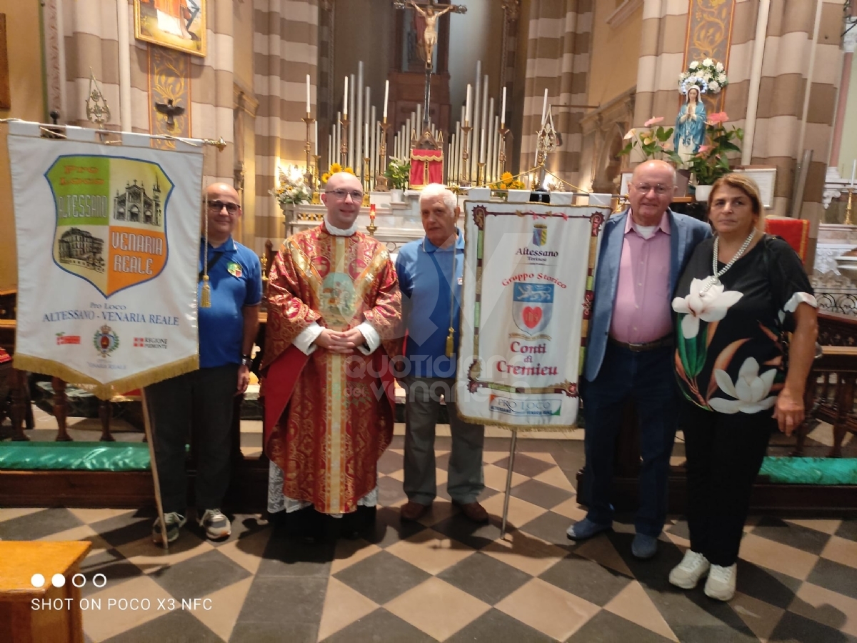 VENARIA - Nonostante la pioggia, doppia festa per San Marchese e Maria Bambina - FOTO