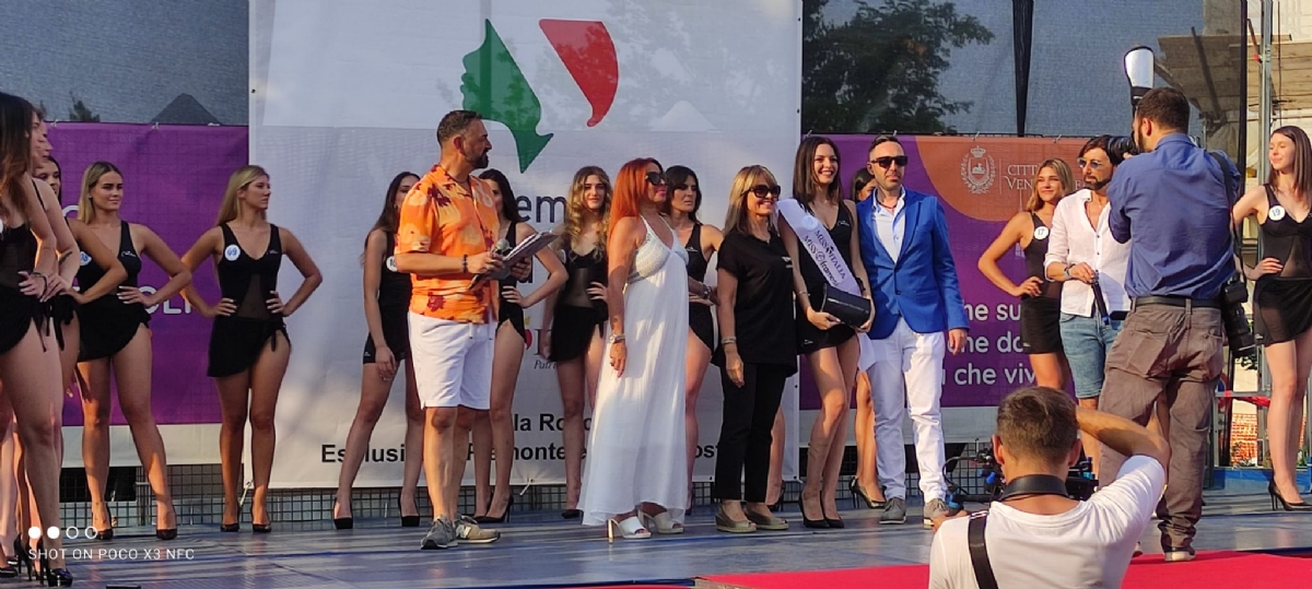 VENARIA - Successo straordinario per «Miss Italia»: Francesca Bergesio è «Miss Miluna Piemonte e Valle d’Aosta» - FOTO