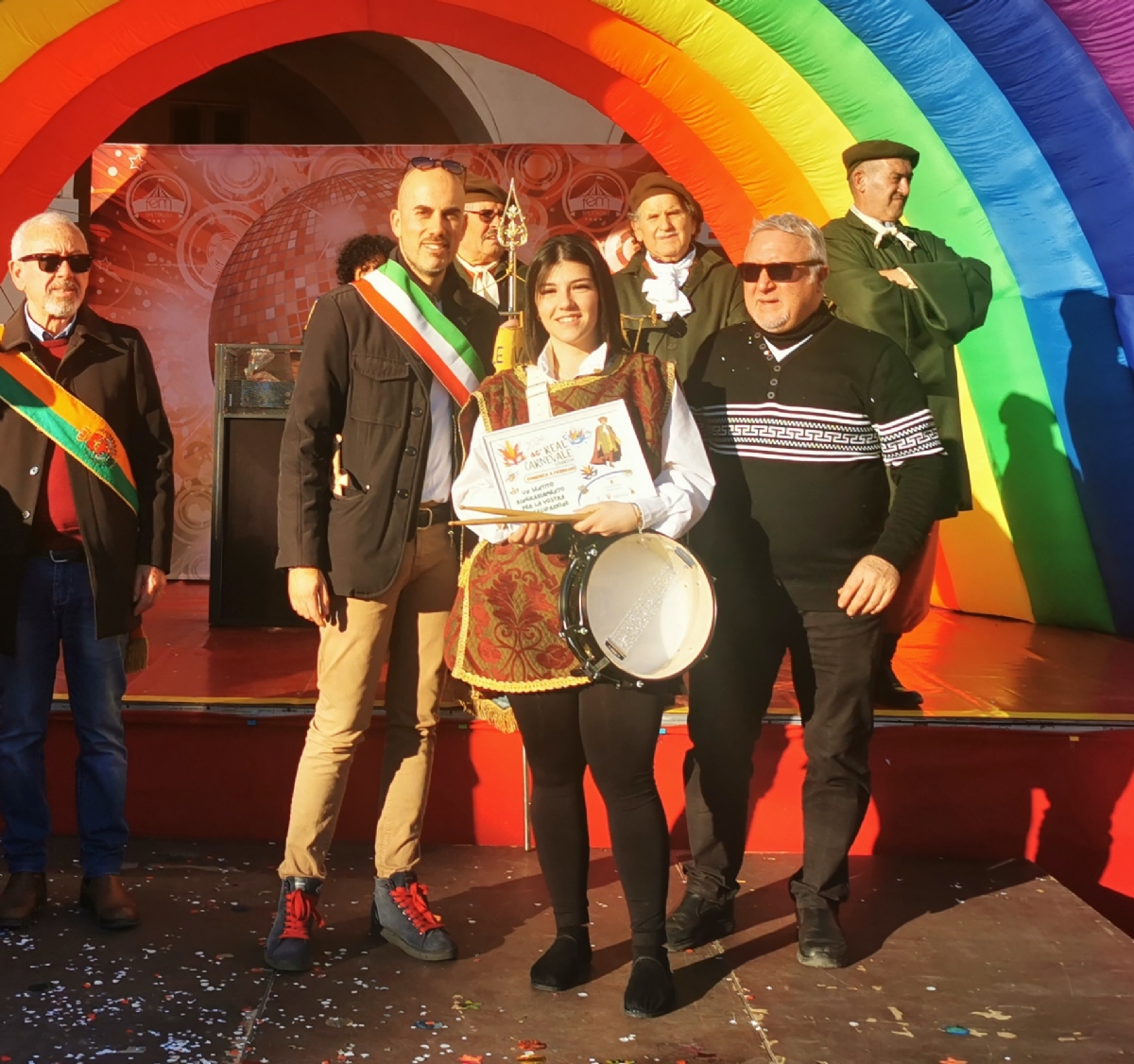 VENARIA - Musica, coriandoli e tanto divertimento: successo per il «Real Carnevale» - FOTO