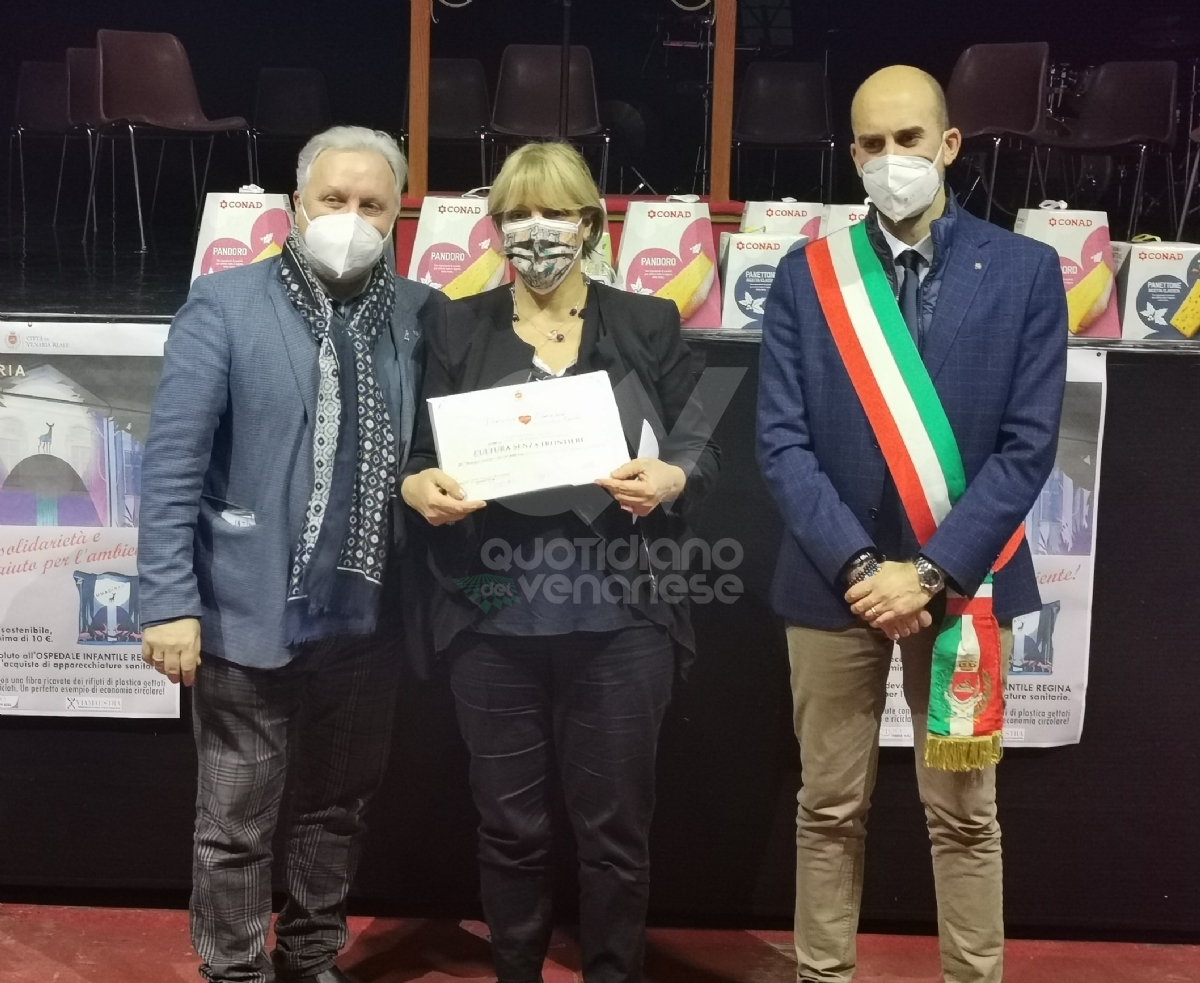 VENARIA - Premiate le associazioni che hanno dato una mano durante l'emergenza Covid - FOTO