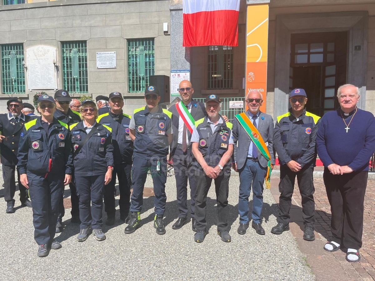 VENARIA - Celebrato il 2 Giugno, Festa della Repubblica: associazioni protagoniste - FOTO