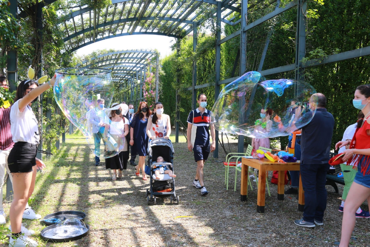 VENARIA - «Festa della Nascita»: in Reggia si celebrano i bambini nati nel 2020 e 2021 - FOTO