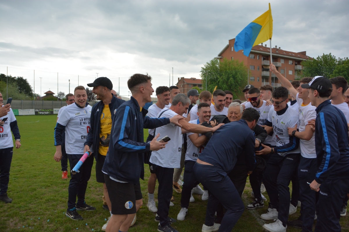 CALCIO - Un punto per la grande festa: IL BORGARO NOBIS E' IN SERIE D - LE FOTO