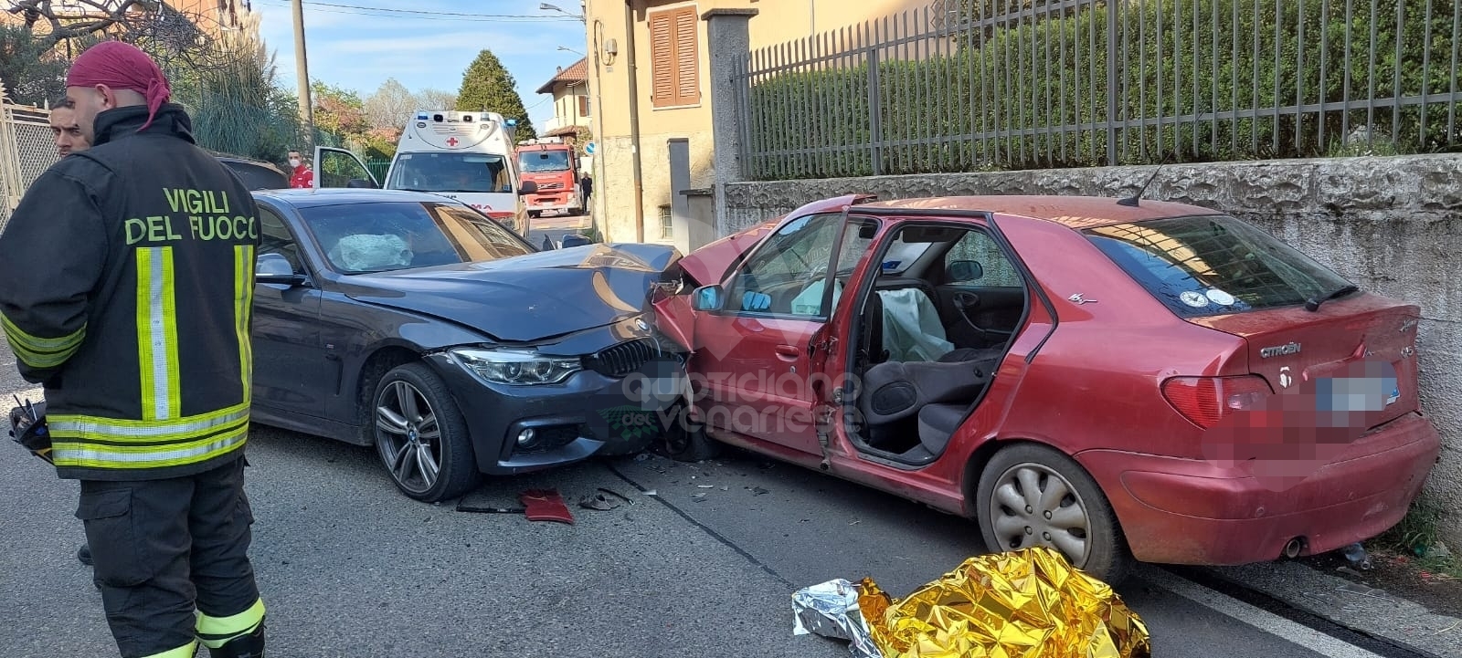 INCIDENTE A MONASTEROLO DI CAFASSE - Scontro Fra Due Auto: Tre Persone ...